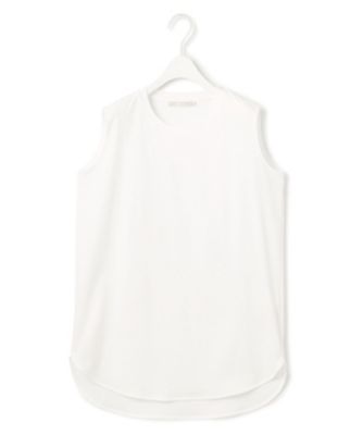 集英社HAPPY PLUS STOREICB L（アイシービー　エル）/【接触冷感・洗える】コンパクトスムース ノースリーブ Tシャツ