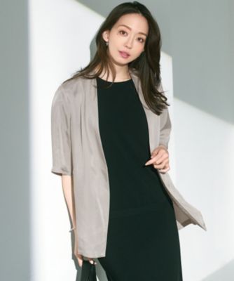 人気商品の 23区 S(ニジュウサンク エス)の【接触冷感性/洗える】フィブリル ジャケット・アウター
