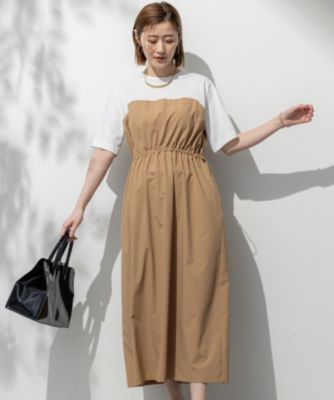 集英社HAPPY PLUS STORE23区 L（ニジュウサンク エル）/【撥水加工/洗える】ビスチェデザイン マルチワンピース