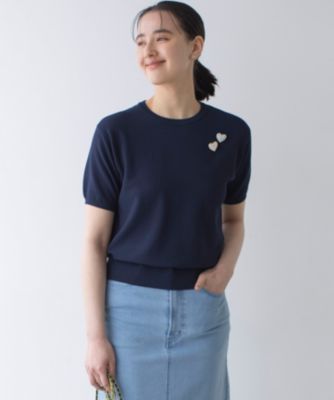 新品未使用　M&KYOKO ニットポケット付Tシャツ　定価22000円 新品未使用 タグ付き ポケット付きTシャツ Sサイズ｜Yahoo