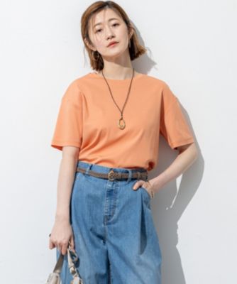23区(ニジュウサンク)の【速乾性/汗じみ防止】半袖 クロップド IT T