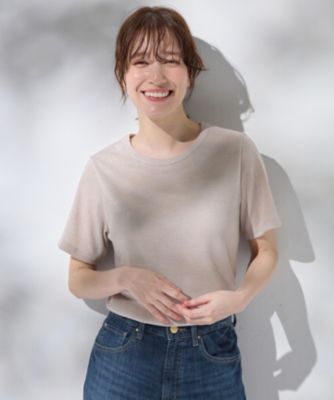 集英社HAPPY PLUS STOREany FAM（エニィファム）/【洗濯機可】ラメテレコTシャツ