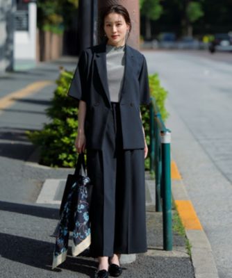 集英社HAPPY PLUS STOREany SiS（エニィスィス）/【接触冷感・速乾・UVカット・洗える】スイートクール ワイドパンツ