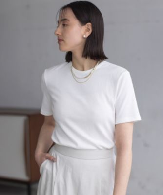 集英社HAPPY PLUS STORE組曲（クミキョク）/ベーシックリブ Tシャツ