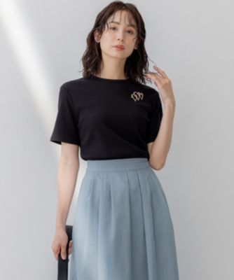 集英社HAPPY PLUS STORE組曲（クミキョク）/ベーシックリブ Tシャツ