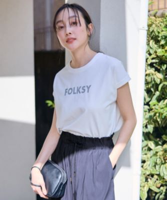 集英社HAPPY PLUS STOREany FAM（エニィファム）/【洗濯機可/接触冷感】グリッタープリントロゴＴシャツ