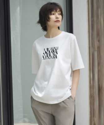 【接触冷感・UVケア・洗える】ゼブラ柄 TEE 接触冷感・UVケア・洗える】ゼブラ柄 TEE / ICB | ファッション