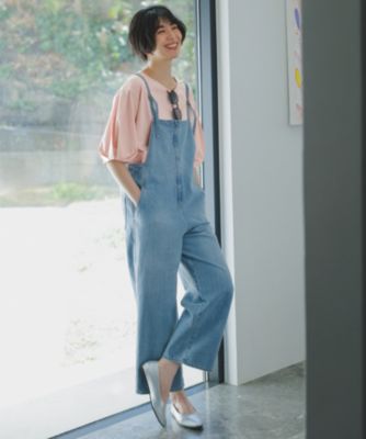 集英社HAPPY PLUS STOREany FAM（エニィファム）/【洗濯機可】デニムサロペット