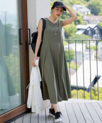 エニィスィス　新品【撥水・UVカット・洗える】ラッシュガードシリーズ ワンピース ANY SIS(エニィスィス)の【撥水・UVカット・洗える】ラッシュ