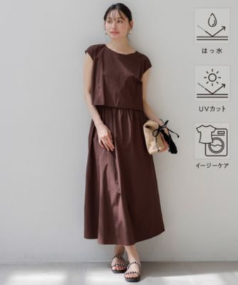 集英社HAPPY PLUS STOREany SiS（エニィスィス）/【撥水・UVカット】ウォーターサイド ワンピース