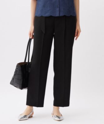 【セットアップ対応】ライトリネンライクテーパード パンツ