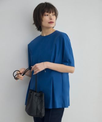 集英社HAPPY PLUS STOREICB（アイシービー）/【接触冷感・撥水・UVケア・洗える】 プルーフ4WAYタフタ ブラウス