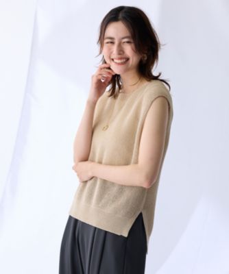 集英社HAPPY PLUS STOREany FAM（エニィファム）/【洗濯機可/アンチピリング】ギマノースリーブニット