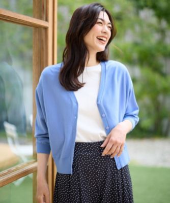 集英社HAPPY PLUS STOREany FAM（エニィファム）/【接触冷感/UVカット/抗菌防臭/手洗い可/アンチピリング】ファンクションカーディガン