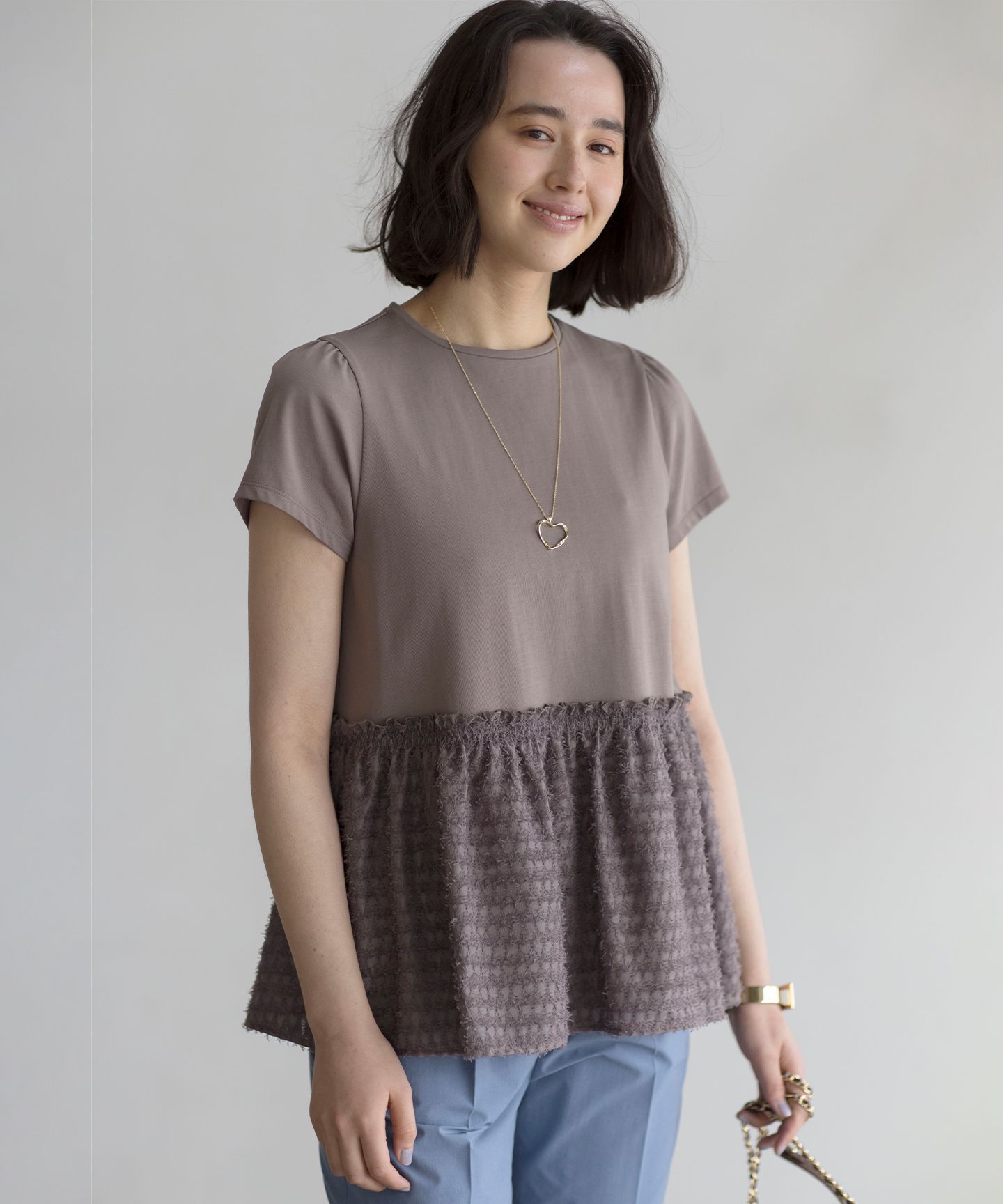 組曲(クミキョク)/華感フレア カットソー