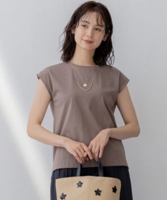 集英社HAPPY PLUS STORE組曲（クミキョク）/フレンチスリーブカットソー