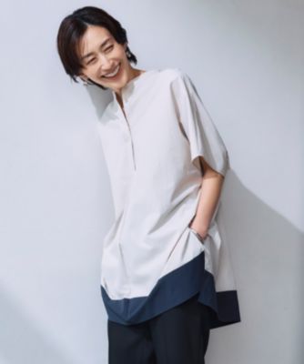 【接触冷感・UVカット・洗える】 RENUソフトタイプライター ブラウス ICB｜【接触冷感・UVカット・洗える】 RENUソフトタイプライター