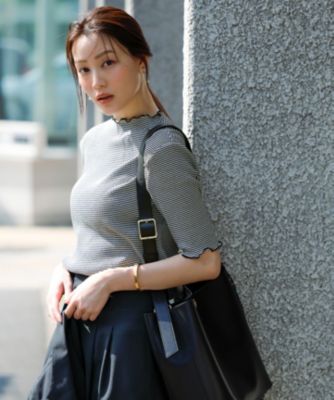 集英社HAPPY PLUS STOREany SiS（エニィスィス）/【UVケア・接触冷感】キシリトール加工冷感 カットソー