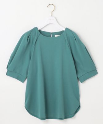 集英社HAPPY PLUS STOREANY SIS（エニィスィス）/【接触冷感・UVケア】着映えタックスリーブ カットソー