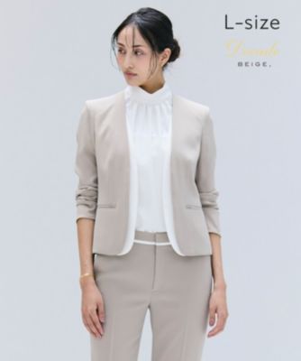 BEIGE，(ベイジ)の【洗える・L-size】CINDY / ダブルカラー