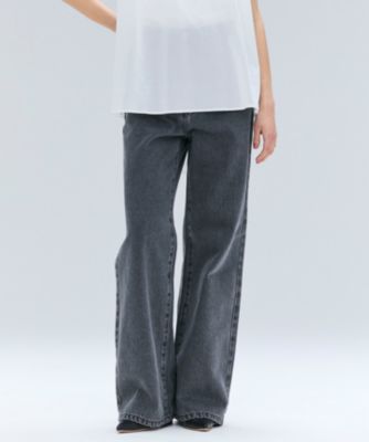 集英社HAPPY PLUS STOREBEIGE，（ベイジ）/【洗える】NAVIGLIO / フルレングスデニムバギーパンツ