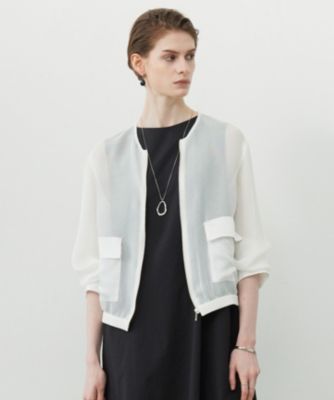 ICB(アイシービー)の【洗える】Ta/Peメッシュ ブルゾン通販