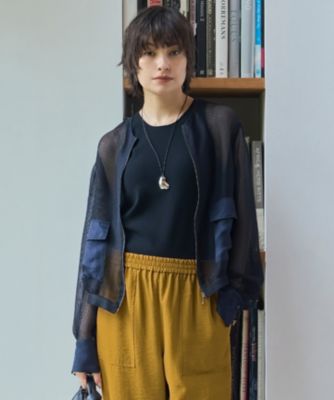 ICB 【洗える】Ta/Peメッシュ ブルゾン 洗える】Ta/Peメッシュ ブルゾン / ICB | ファッション通販