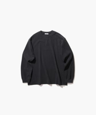 集英社HAPPY PLUS STOREATON（エイトン）/AGING FRESCA PLATE | ルーズフィットロングスリーブＴシャツ - UNISEX