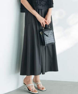 集英社HAPPY PLUS STORE23区（ニジュウサンク）/【接触冷感/撥水加工】ストレッチブロード ギャザースカート