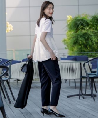 集英社HAPPY PLUS STOREany SiS（エニィスィス）/【接触冷感・吸水速乾・UVカット】サラキレイ テーパードパンツ