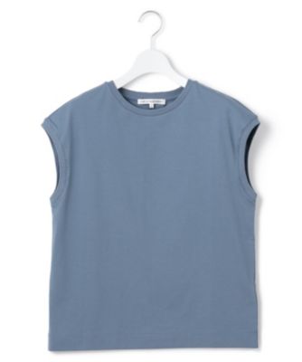 集英社HAPPY PLUS STORE23区（ニジュウサンク）/【洗える】コンパクトヤーン フレンチスリーブ Tシャツ