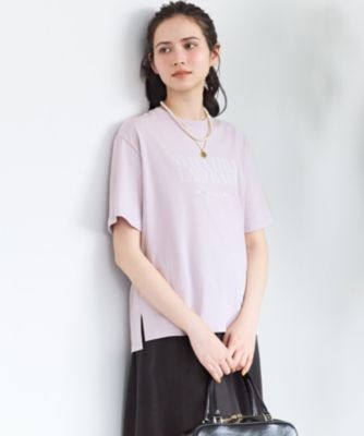 集英社HAPPY PLUS STORE23区 S（ニジュウサンク エス）/【SLOW/一部店舗限定】MVSコットン ロゴTシャツ