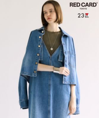 春秋対応♥可愛いクロップドデニムジャケット/追跡有 23区 L(ニジュウサンク エル)の【RED CARD TOKYO×23区
