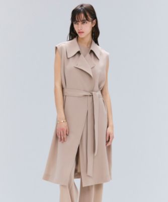 BEIGE，(ベイジ)のFLEUR / ラップデザインロングジレ通販 | 集英社