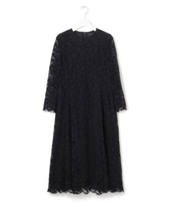 美品　23区APPLAUDIR レースドレス➕ボレロ APPLAUDIR】ノーブルサテン レースコンビドレス / 23区
