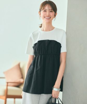 集英社HAPPY PLUS STOREany SiS（エニィスィス）/【洗える】ビスチェコンビ Tシャツ
