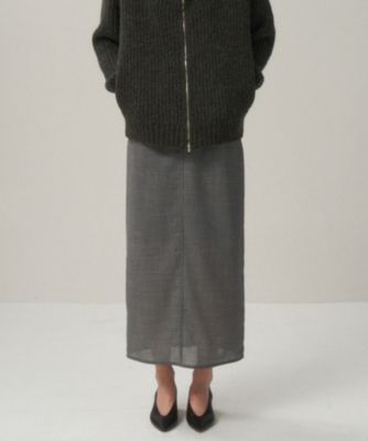 集英社HAPPY PLUS STOREATON（エイトン）/TECHNO WOOL ETERMIN | ペンシルスカート