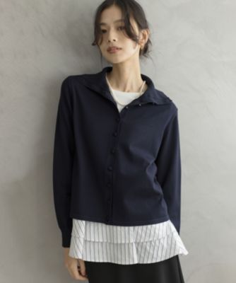 集英社HAPPY PLUS STORE組曲（クミキョク）/シャツコンビティアード ロングＴシャツ