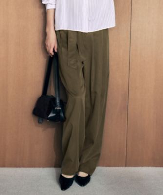 集英社HAPPY PLUS STORE自由区 L（ジユウク　エル）/【洗える】セルロースコットンチノコクーンシルエット パンツ