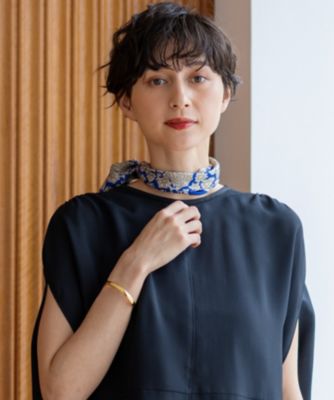 集英社HAPPY PLUS STORE23区（ニジュウサンク）/Ratti ヴィンテージペイズリープリント スカーフ