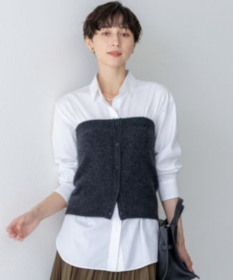 23区 S [洗える] CANCLINI ベーシックシャツ 洗える】CANCLINI ベーシック シャツ / 23区 S | ファッション