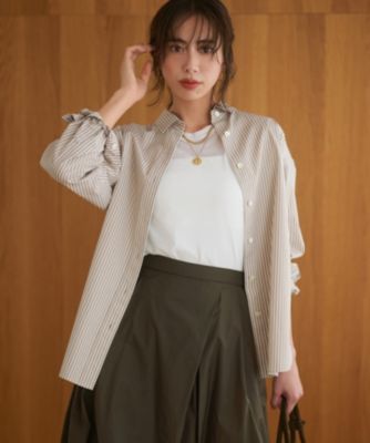 23区 S [洗える] CANCLINI ベーシックシャツ 洗える】CANCLINI ベーシック シャツ / 23区 S | ファッション