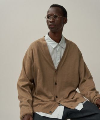 ATON(エイトン)のRAMIE CASHMERE | Vネックニットカーディガン