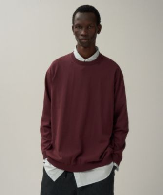 【美品】EDIFICE ATON フレスカニットクルーポロニット 美品】EDIFICE ATON フレスカニットクルーポロニット ATON ポロシャツ