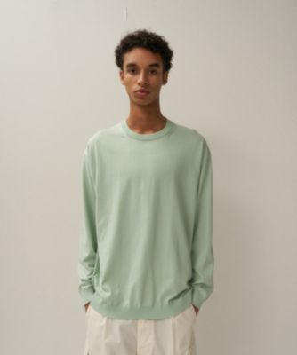 ATON(エイトン)のFRESCA KNIT | クルーネックセーター - UNISEX通販