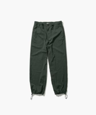 パンツ ATON HIGH TWIST NYLON | UTILITY PANTS Aton 'Utility Pants' (Green High Twist Nylon) – C'H'C'M'