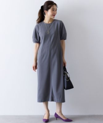 組曲 L(クミキョク エル)のジョーゼットジャージーサック ワンピース