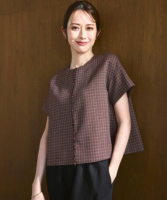 23区 S(ニジュウサンク エス)の【洗える】ツイーディーカラーミックス