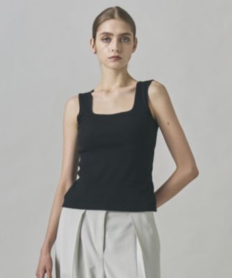 集英社HAPPY PLUS STOREICB（アイシービー）/【洗える】【OUR WACOAL コラボ】カップイン スクエアネック タンクトップ