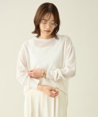 集英社HAPPY PLUS STOREany FAM（エニィファム）/【洗濯機可】シアーワッフルロングスリーブTシャツ